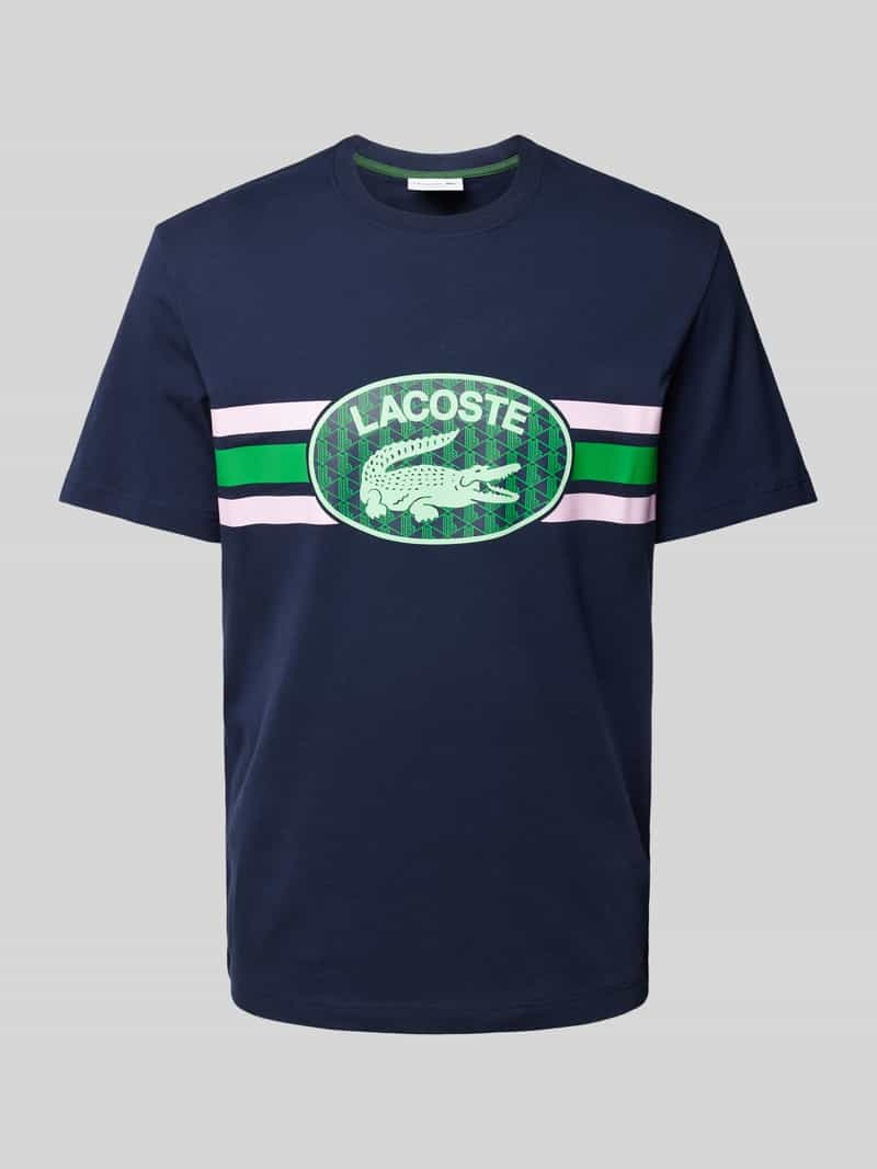 Lacoste T-shirt met labelprint