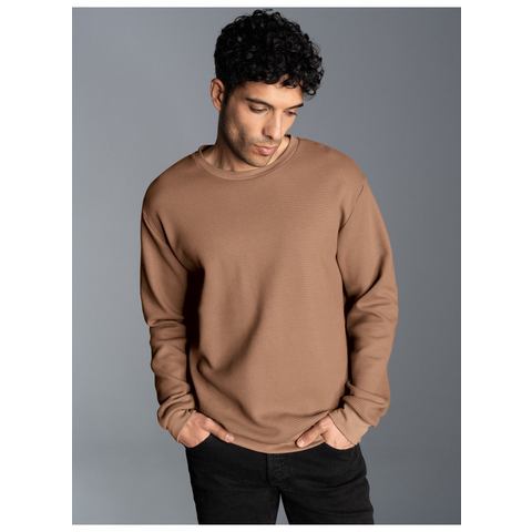 Trigema Sweatshirt  sweatshirt in wafel look