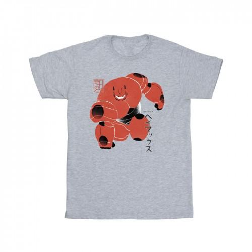 Disney Heren Big Hero 6 Baymax Suite Pose T-shirt