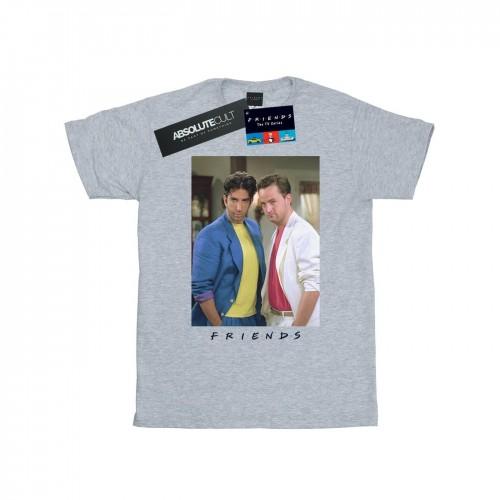 Friends Vrienden Ross en Chandler College T-shirt voor heren