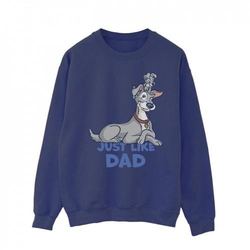 Disney Heren Lady en de Vagebond net als papa Sweatshirt