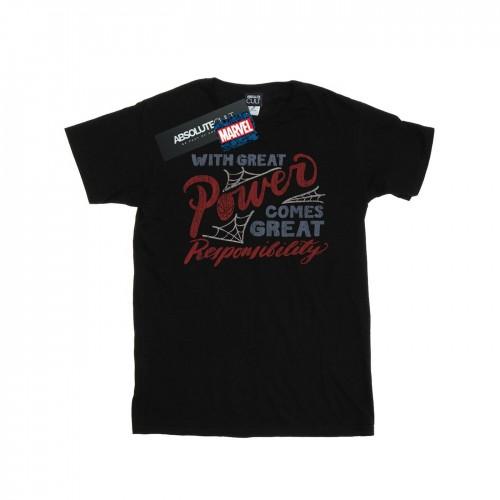 Marvel Spider-Man Great Responsibility T-shirt voor heren