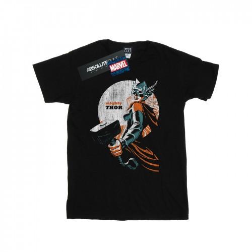 Marvel Heren The Mighty Thor Propaganda Distressed T-shirt