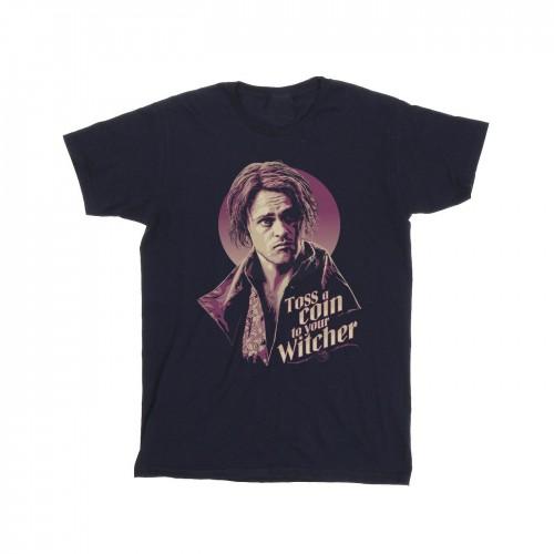 Pertemba FR - Apparel Netflix Heren The Witcher Bard Toss A Coin T-shirt