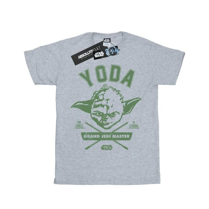 Star Wars Mens Yoda Collegiate T-Shirt