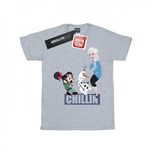 Disney Heren Wreck It Ralph Elsa en Vanellope T-shirt