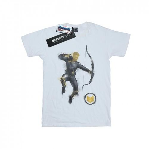 Marvel Heren Avengers Endgame Painted Hawkeye T-shirt