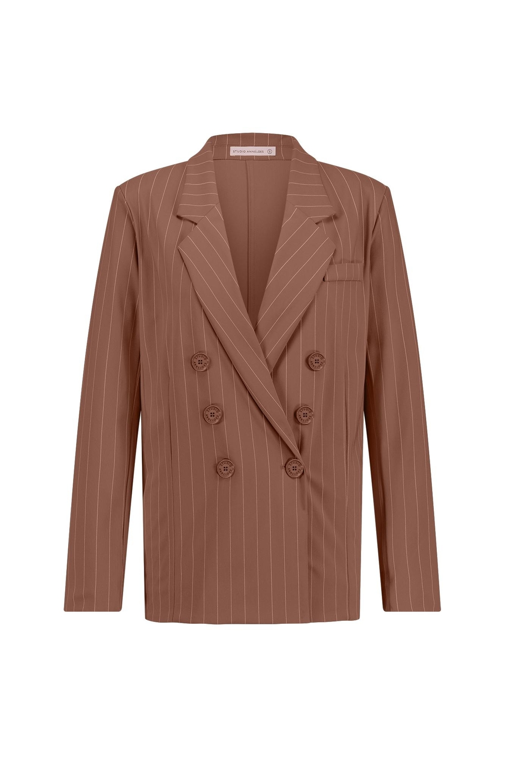 Studio Anneloes Female Jassen Violet Pinstripe Blazer 11852