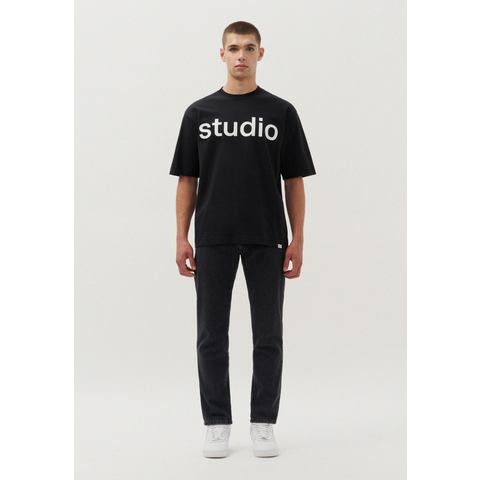 Studio seidensticker T-shirt Studio Korte mouwen ronde hals uni