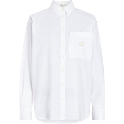 Calvin Klein Overhemd met lange mouwen WOVEN LABEL RELAXED SHIRT