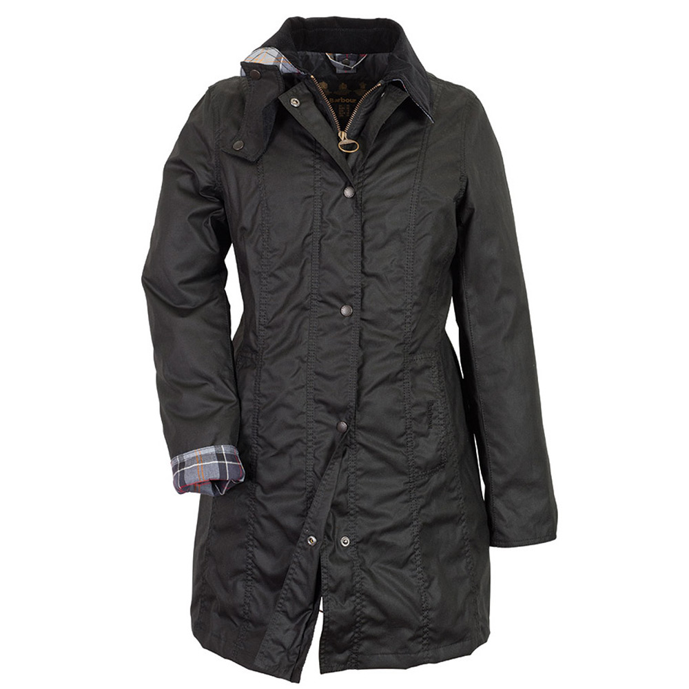 Barbour Dames waxjas Belsay Zwart