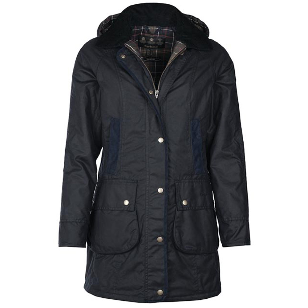 Barbour Dames waxjas Bower Navy