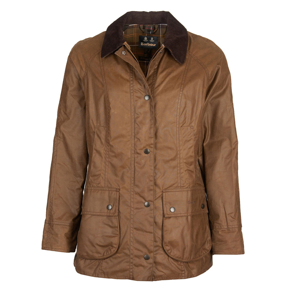 Barbour Dames waxjas Beadnell Bark