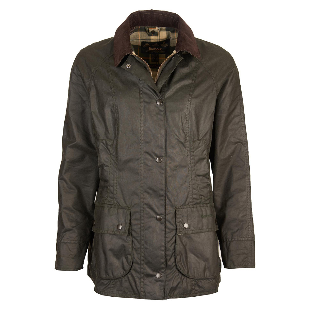 Barbour Dames waxjas Beadnell Sage