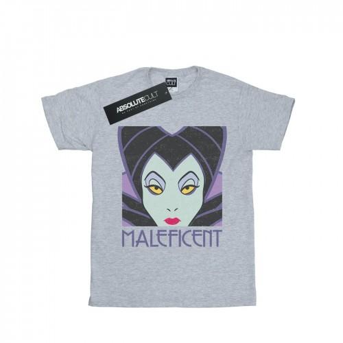 Disney Maleficent bijgesneden hoofd T-shirt voor heren