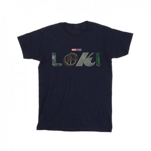 Marvel heren Loki-logo T-shirt