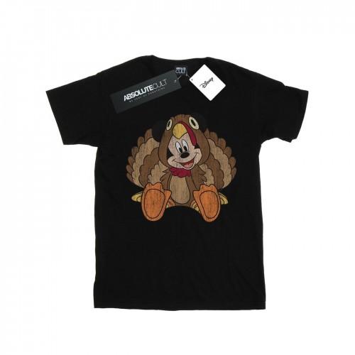 Disney Heren Mickey Mouse Thanksgiving Turkije kostuum T-shirt