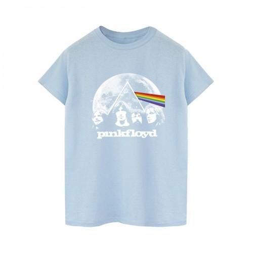 Pink Floyd Heren Moon Prism Blauw T-shirt