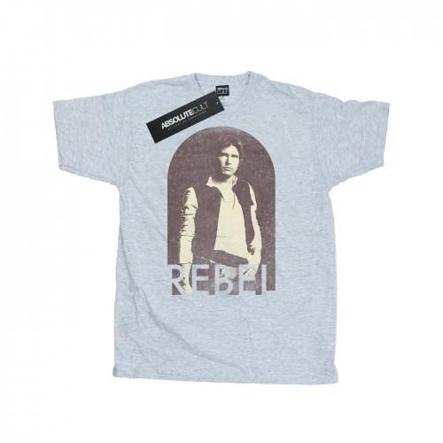 Star Wars Mens Han Solo Rebel T-Shirt