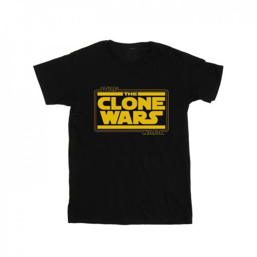 Star Wars Mens Clone Wars Logo T-Shirt