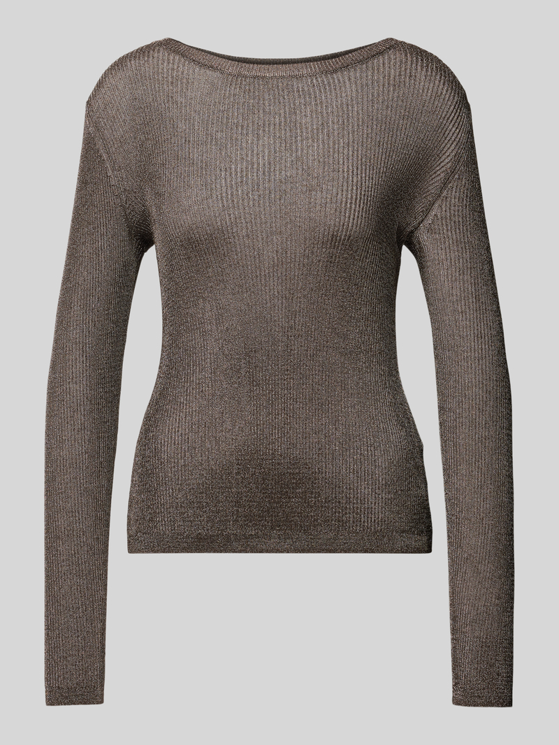 Gestuz Gebreide pullover met extra brede schouders, model 'Silvi'