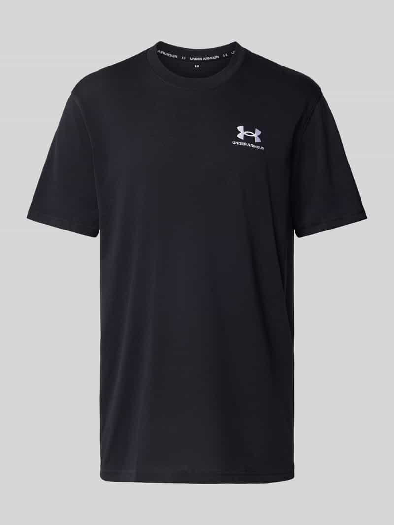 Under Armour T-shirt met labelstitching