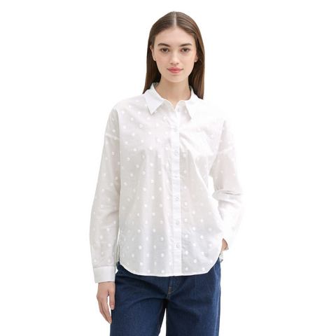 Tom Tailor Denim Blouse met lange mouwen