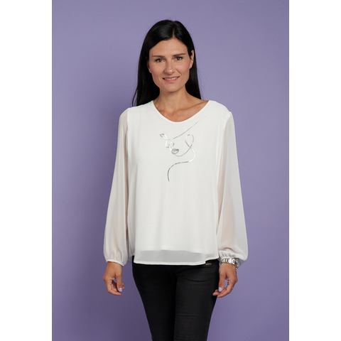 Seidel Moden Blouse met lange mouwen