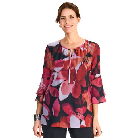 HERMANN LANGE Collection Gedessineerde blouse