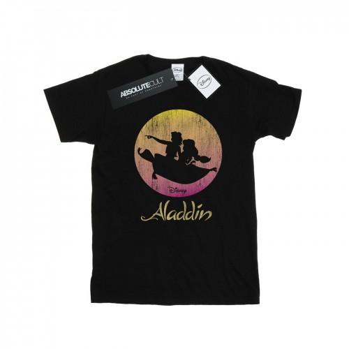 Disney Heren Aladdin Flying Sunset T-shirt