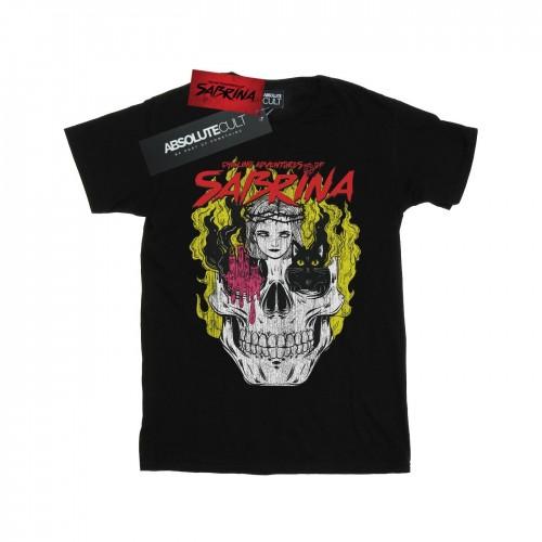 Pertemba FR - Apparel De huiveringwekkende avonturen van Sabrina Heren Icon Skull T-shirt