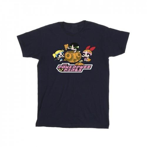 Pertemba FR - Apparel Het Powerpuff Girls Heren Meisjes Pompoen T-shirt