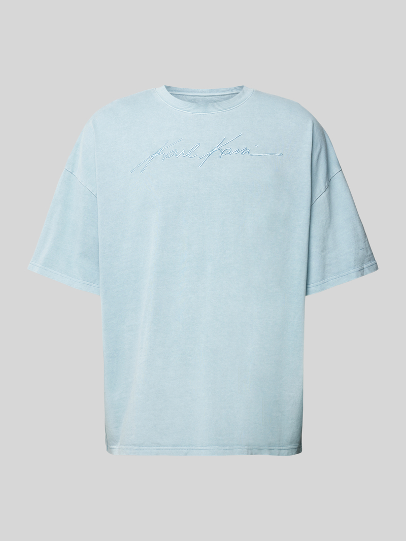 Karl Kani Boxy fit T-shirt met labelstitching