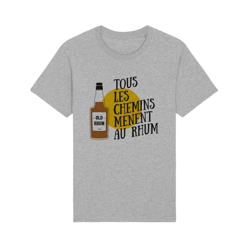 Enkr Heren T-shirt - ALLE WEGEN LEIDEN NAAR RUM