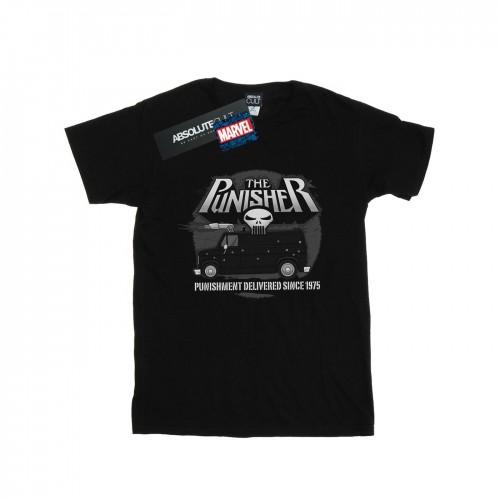 Marvel Heren The Punisher Battle Van T-shirt