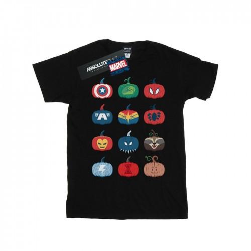 Marvel Heren Avengers Pompoen Iconen T-shirt