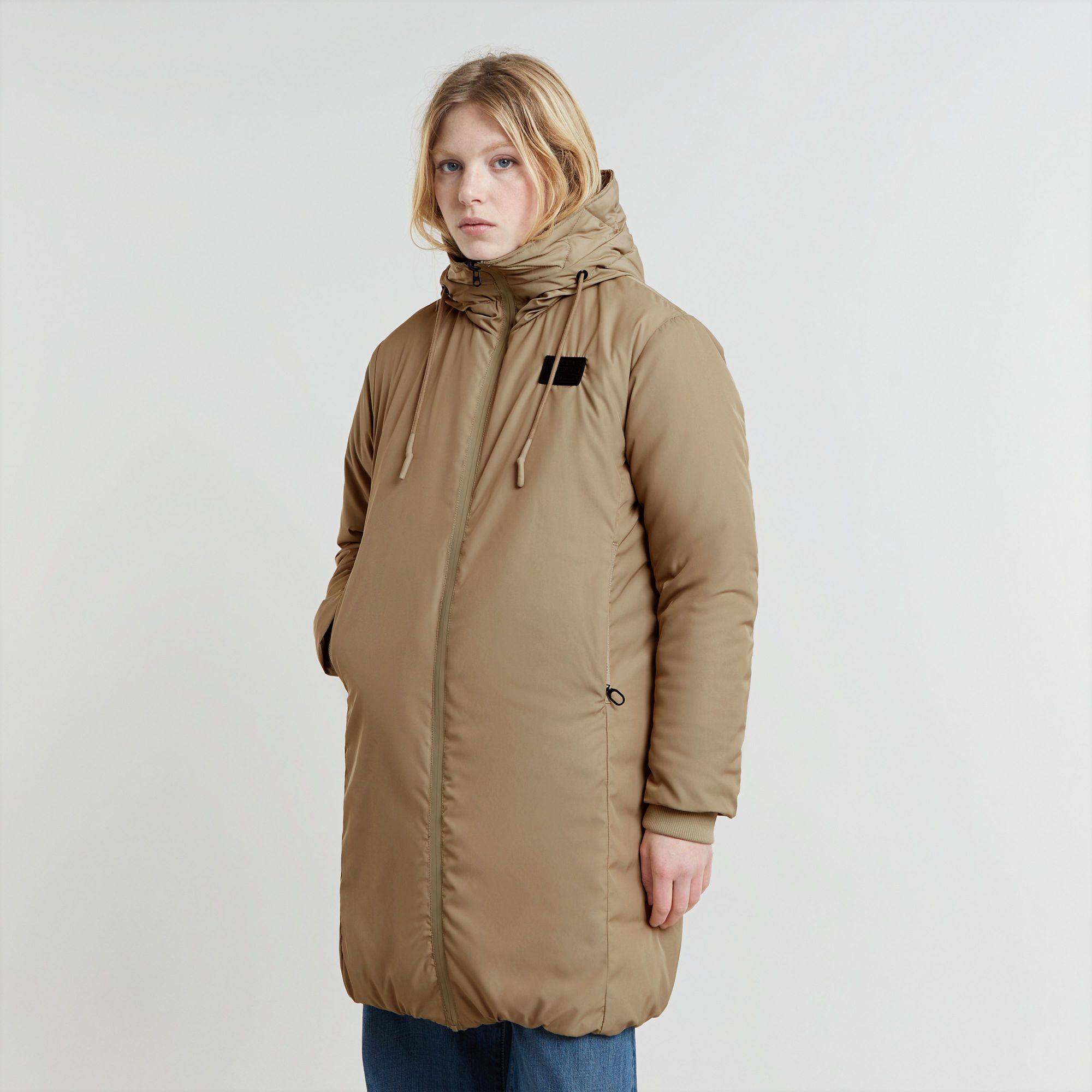 G-Star RAW Reversible Parka - Beige - Dames