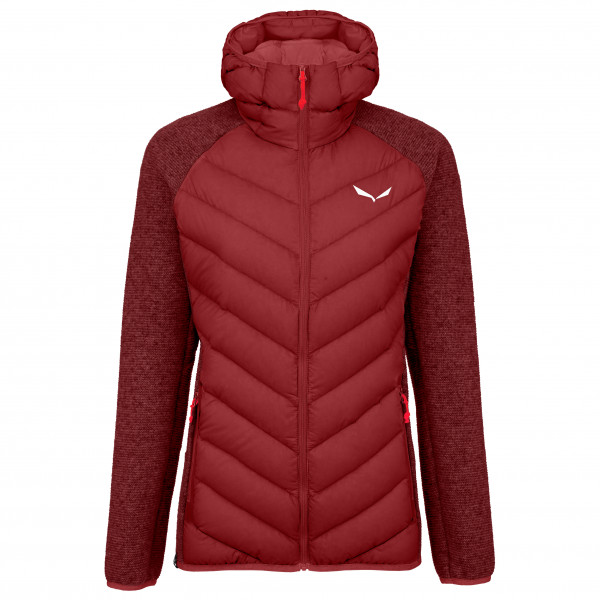 Salewa  Women's Fanes Sarner/Down Hybrid Jacket - Donsjack, rood