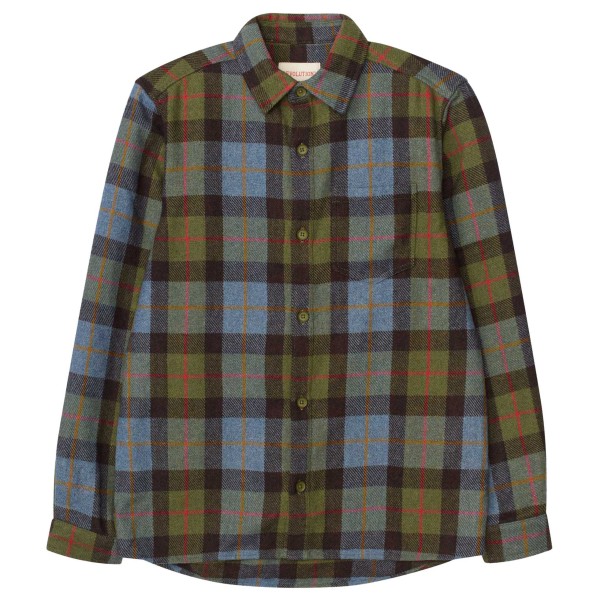 Revolution  Casual Overshirt Checked - Overhemd, grijs