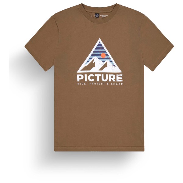 Picture  Authentic Tee - T-shirt, bruin