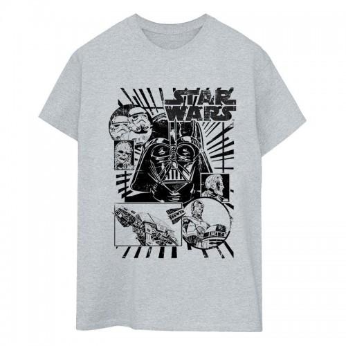 Star Wars Darth Vader Montage T-shirt voor heren