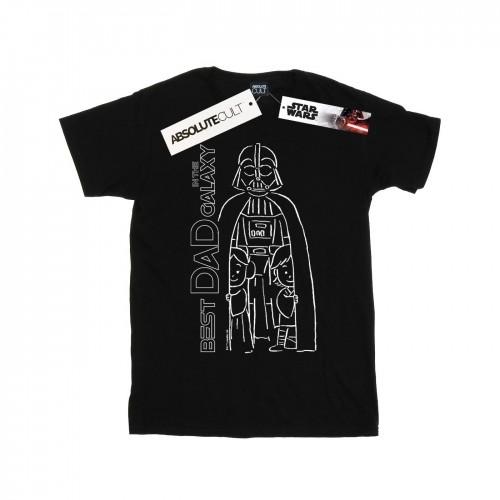 Star Wars heren beste vader in de Galaxy T-shirt