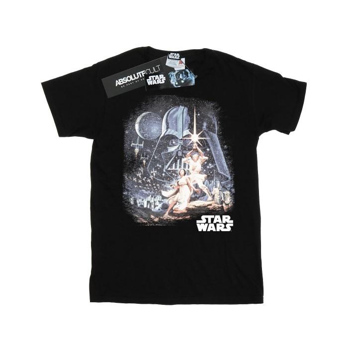 Star Wars Mens Retro Montage T-Shirt