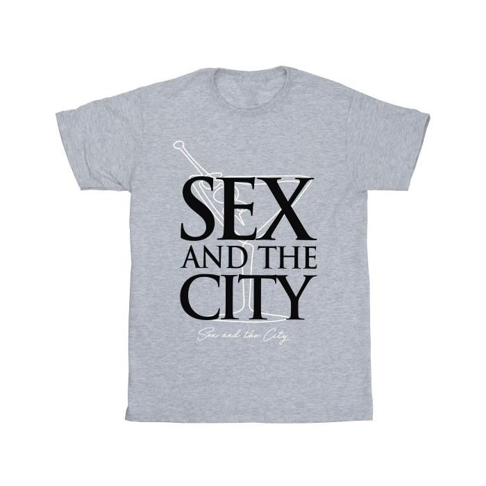 Pertemba FR - Apparel Sex And The City Heren Martini-logo T-shirt