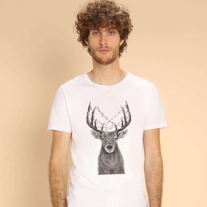 Le Roi du Tshirt T-shirt Homme - CHRISTMAS DEER