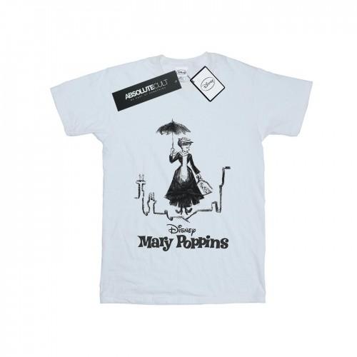 Disney Mary Poppins Rooftop Landing T-shirt voor heren