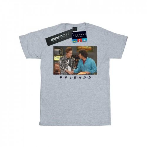 Friends Vrienden Ross en Chandler handdruk T-shirt voor heren