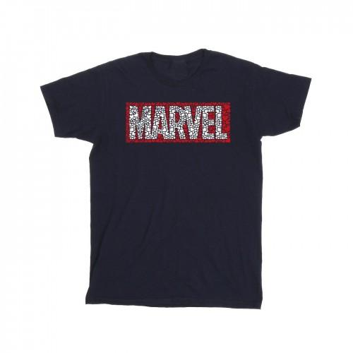 Marvel heren Comics harten logo T-shirt