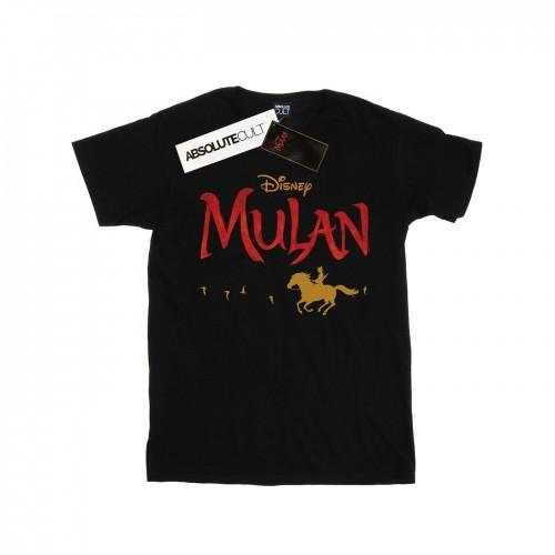 Disney Heren Mulan Movie Logo T-shirt