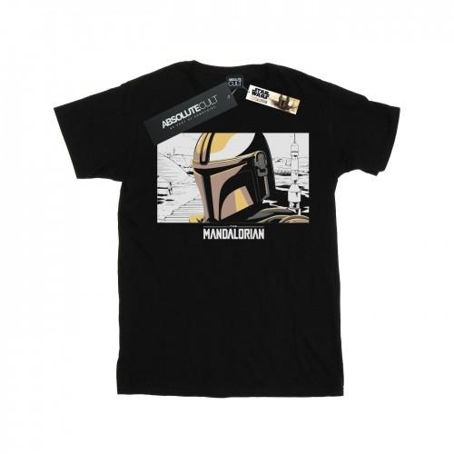 Star Wars heren het Mandalorian profielframe T-shirt